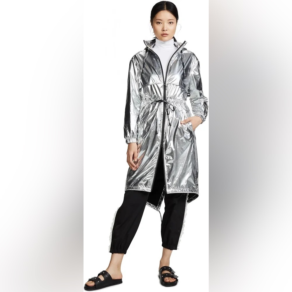 Paco Rabanne Drawsting Raincoat Jacket - Picture 4 of 10